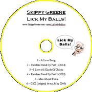 'Lick My Balls' CD Cover-2009
