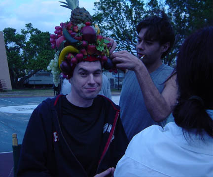 Flip as the 'Fruit Hat/Basketball Player' in a commercial for the Florida Dept. of Citrus - 2006