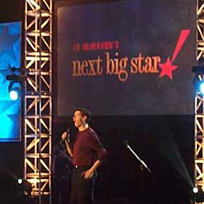 Flip Schultz performing on Next Big Star-2001