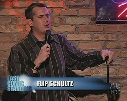 Flip appearing on 'Last Comic Standing' - 2006