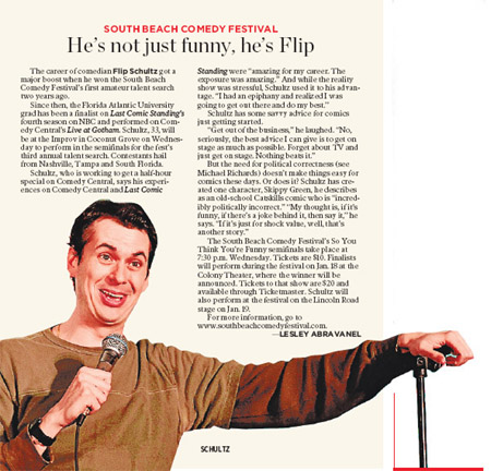 He's Not Just Funny, He's Flip-2008